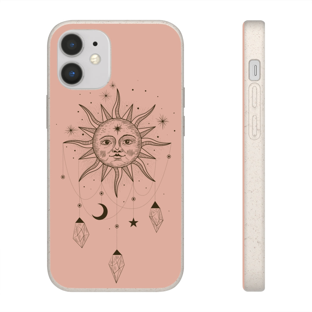 Live By The Sun Biodegradable Case - Pink