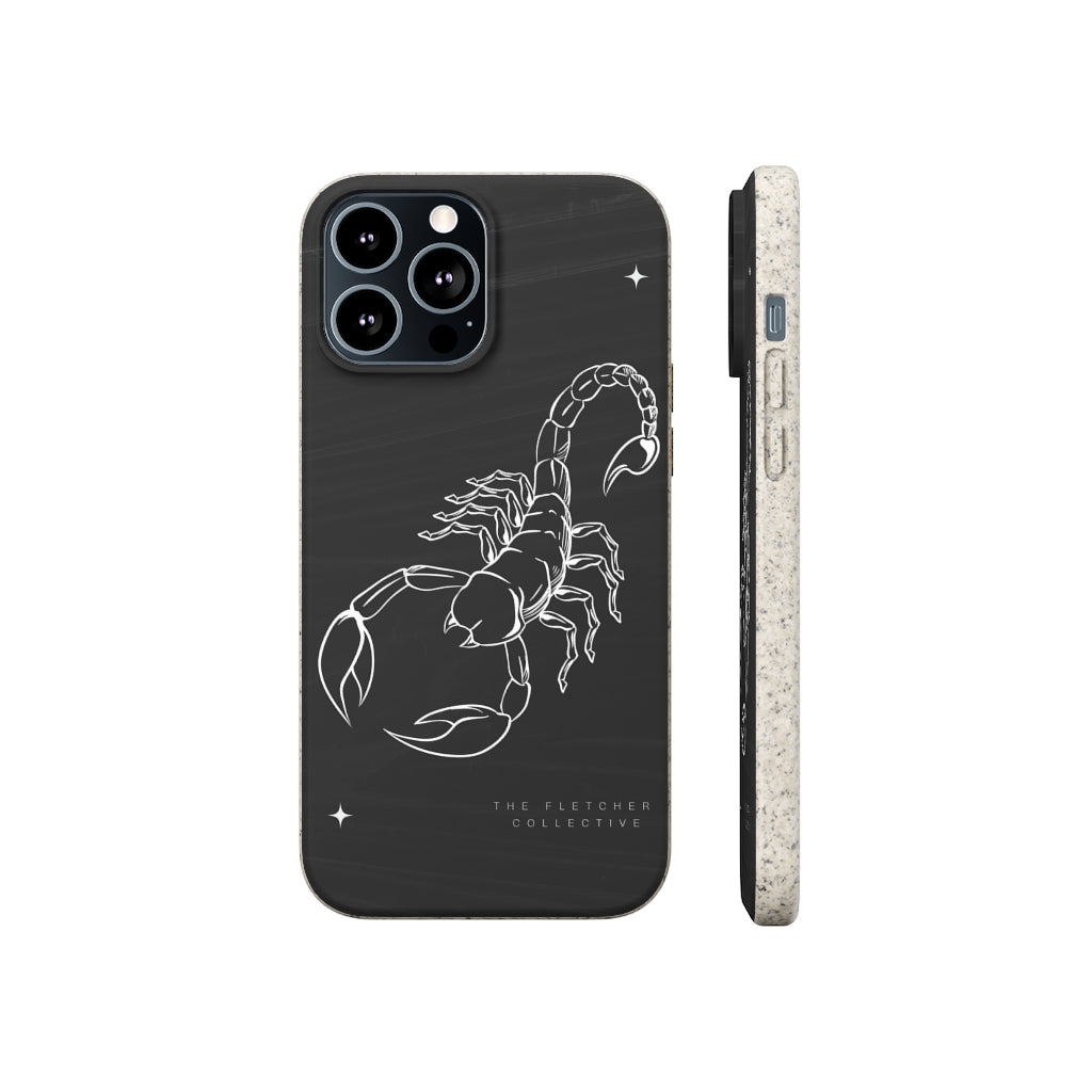 White Scorpion Biodegradable Case