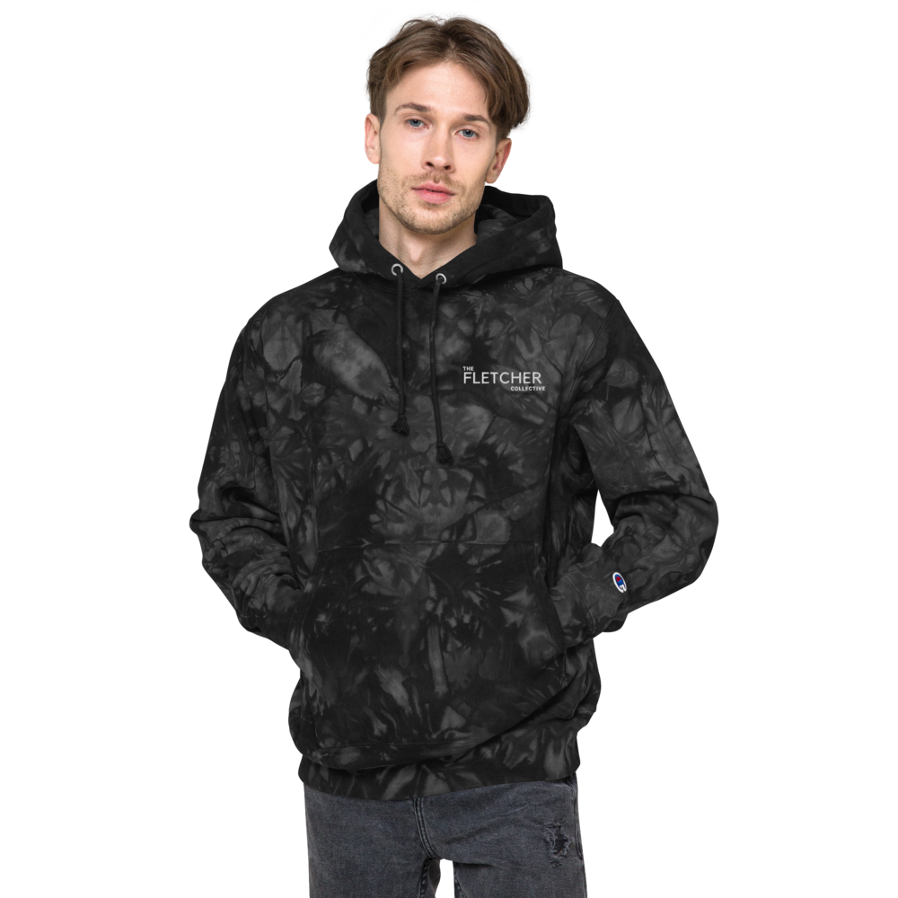 The Fletcher Collective Unisex Champion tie-dye hoodie