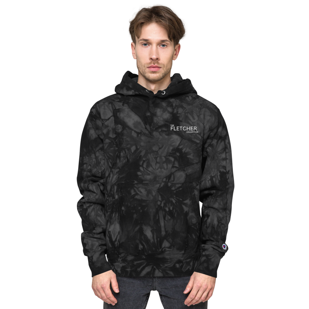 The Fletcher Collective Unisex Champion tie-dye hoodie