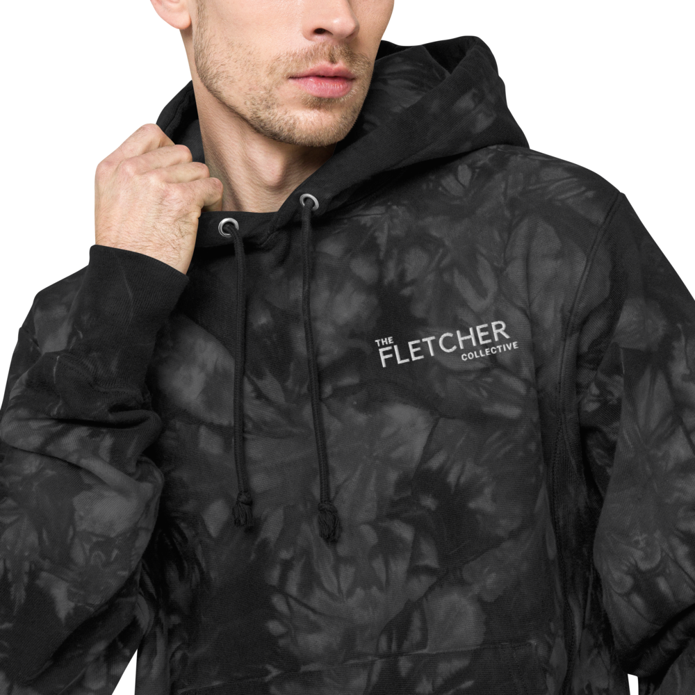 The Fletcher Collective Unisex Champion tie-dye hoodie