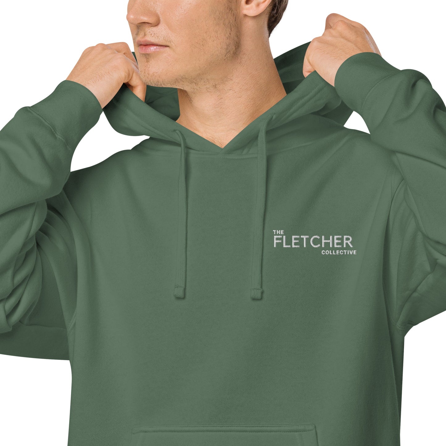 TFC pigment dyed hoodie