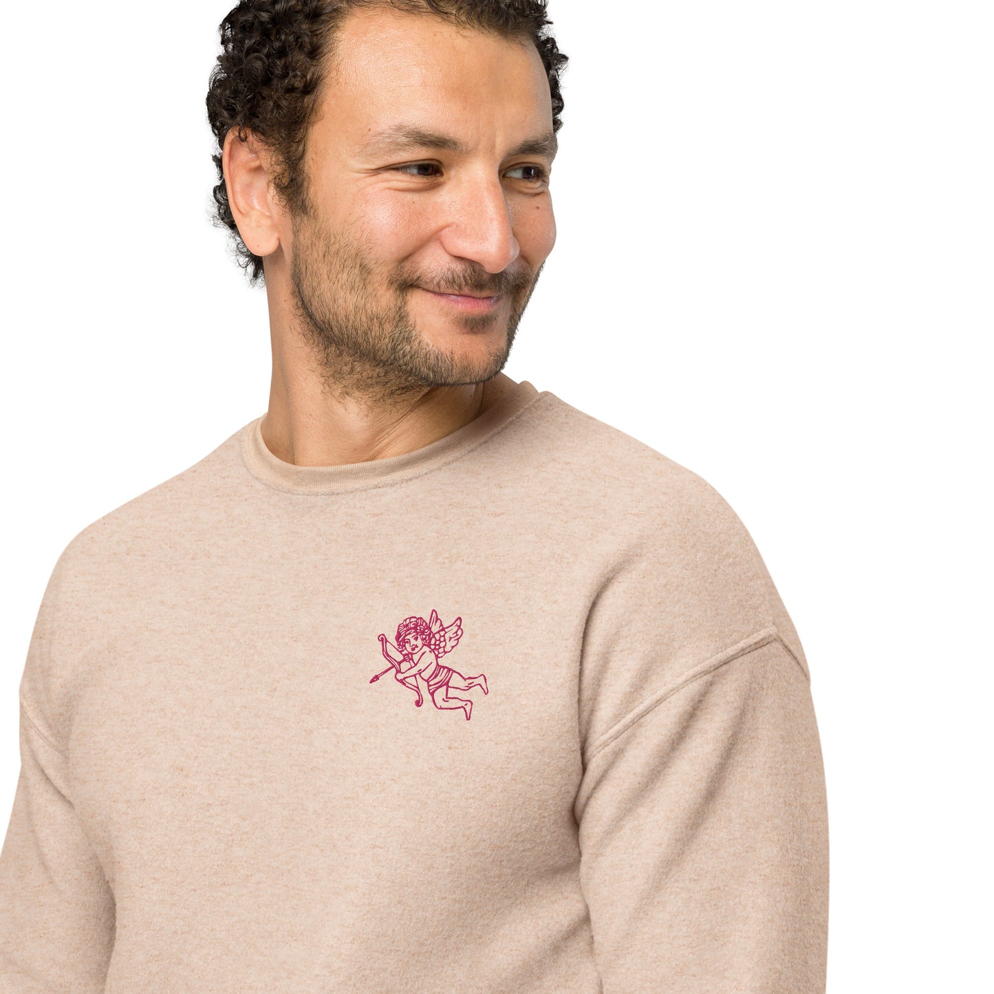 Cupid Unisex sueded fleece sweatshirt