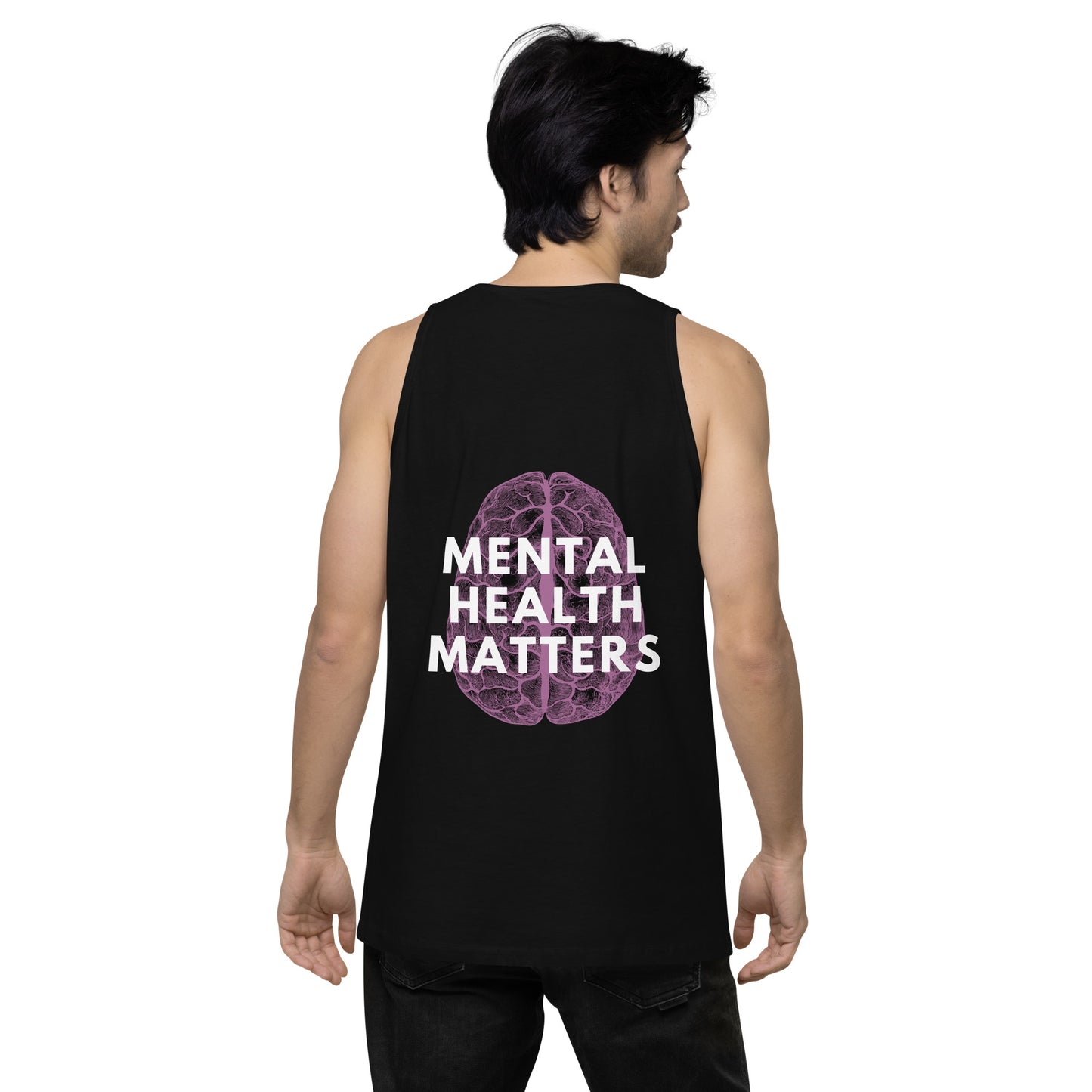 Mental Health Matters Men’s premium tank top