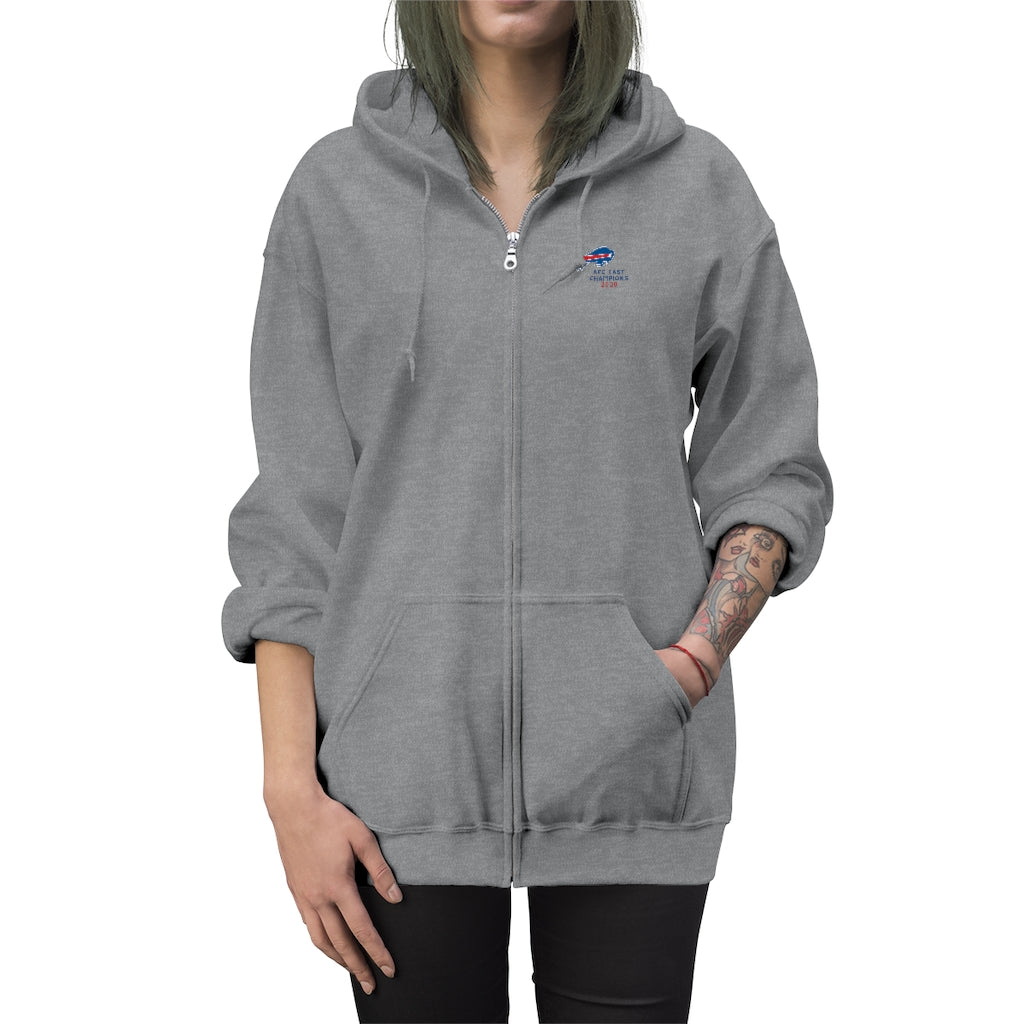 Unisex Zip Up Hoodie