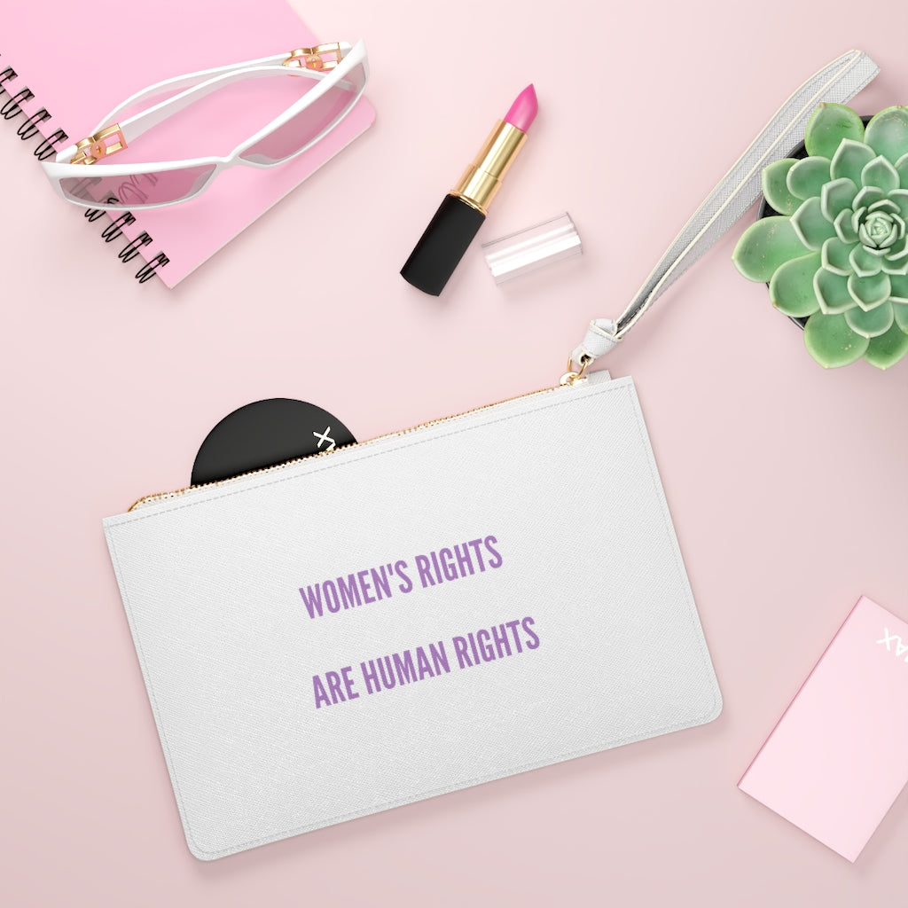 Women's Rights are Human Rights Clutch Bag