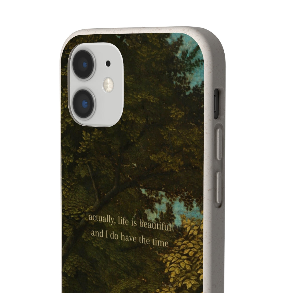 Life Is Beautiful Biodegradable Case