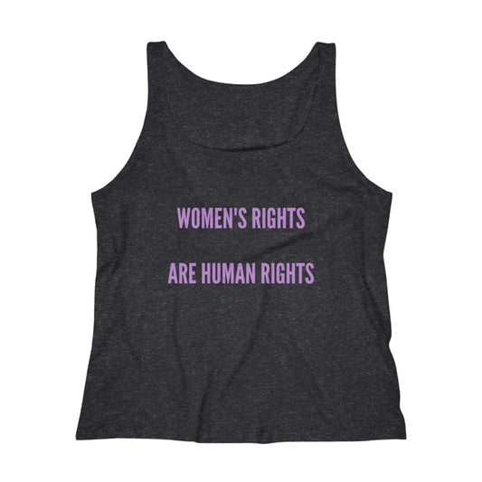 Women's Rights are Human Rights Relaxed Jersey Tank Top