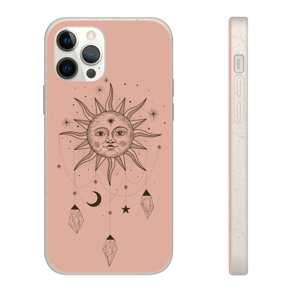 Live By The Sun Biodegradable Case - Pink