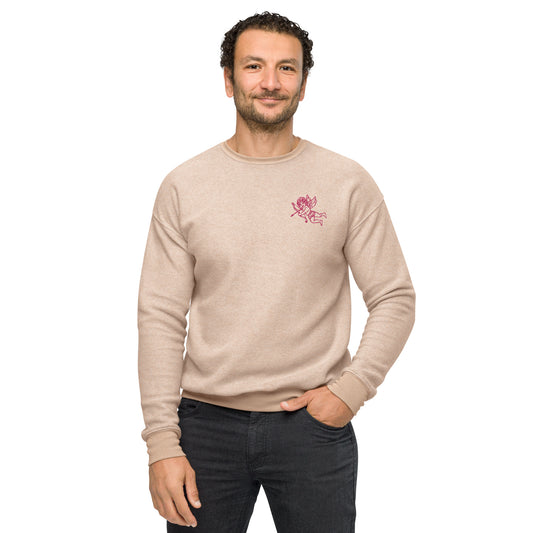 Cupid Unisex sueded fleece sweatshirt